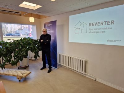 Rīgas energoefektivitātes informācijas centrs izstādē Māja 2025