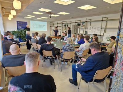 Rīgas energoefektivitātes informācijas centrs izstādē Māja 2025